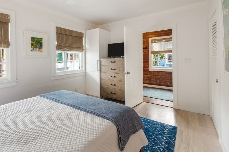 Primary bedroom at Casa Catalina, an Old Town Key West vacation rental