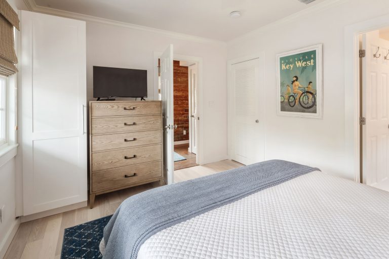 Primary bedroom at Casa Catalina, an Old Town Key West vacation rental