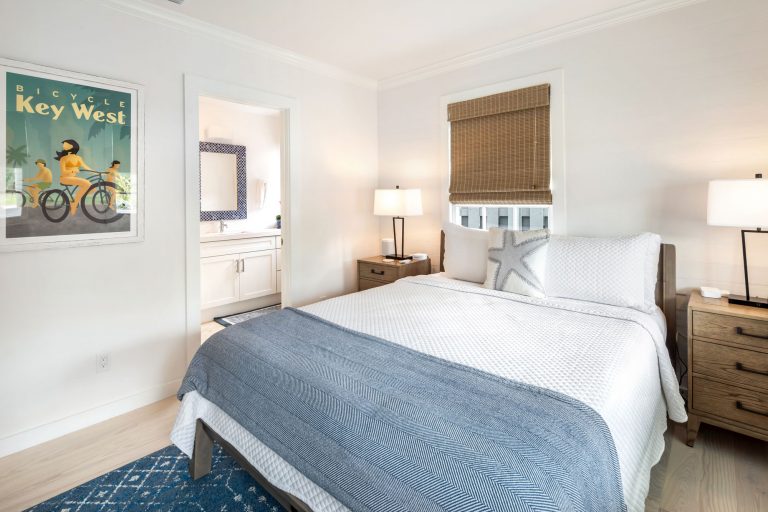 Primary bedroom at Casa Catalina, an Old Town Key West vacation rental
