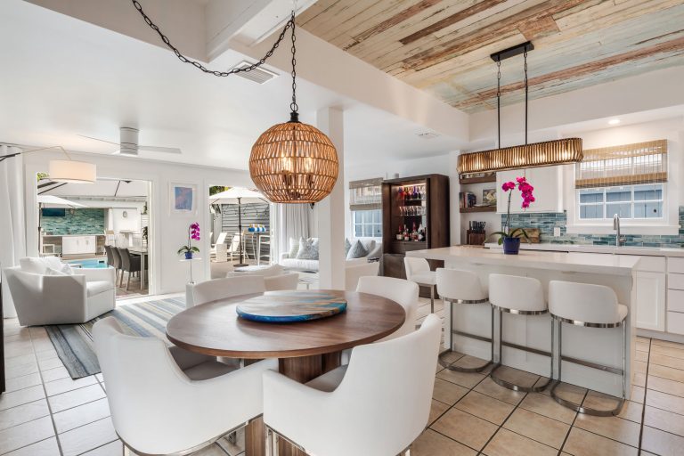 Dining area at Casa Catalina, an Old Town Key West vacation rental