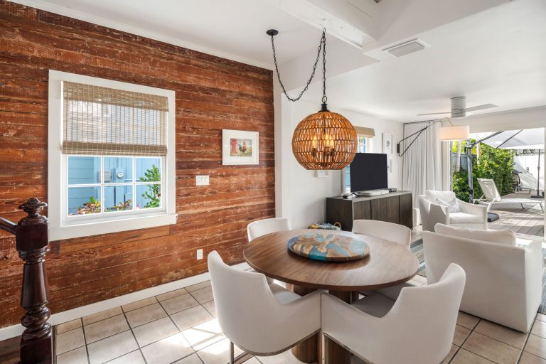 Dining area at Casa Catalina, an Old Town Key West vacation rental