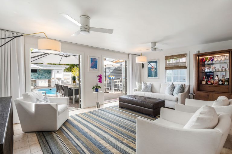 Living room at Casa Catalina, an Old Town Key West vacation rental