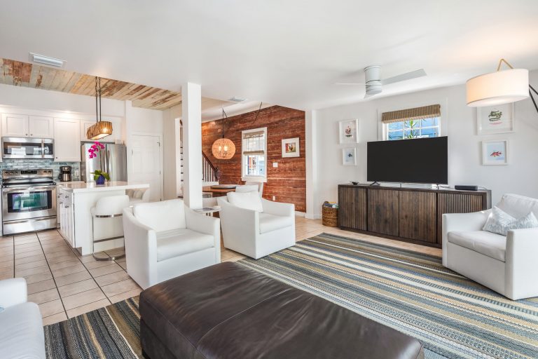 Living room at Casa Catalina, an Old Town Key West vacation rental