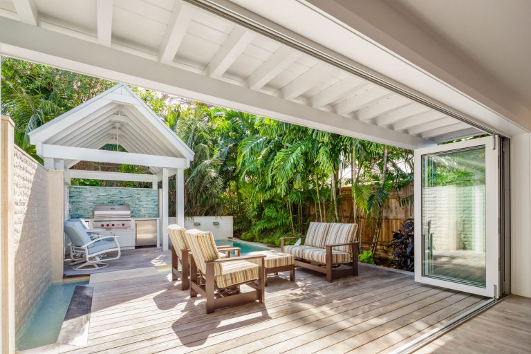 Interior view of Brisa Azul, an Old Town Key West vacation rental with private pool and off-street parking