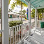 Front exterior of Casa Catalina, an Old Town Key West vacation rental a renovated historic Conch house