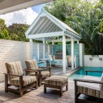 Saltwater pool and pool deck at Brisa Azul, an Old Town Key West vacation rental with private pool and off-street parking